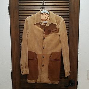 Vintage Mens leather jacket by Rafael for Chrome